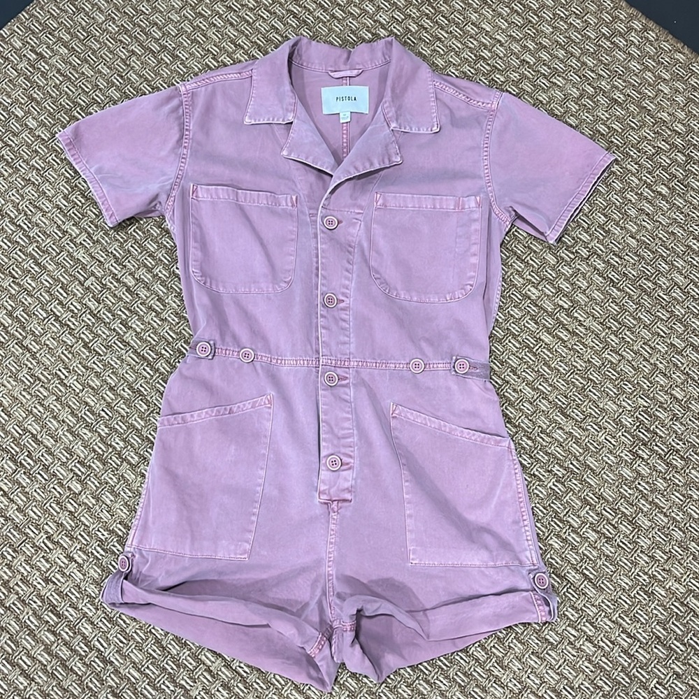 PISTOLA Parker romper, lilac dust, size M, great condition.